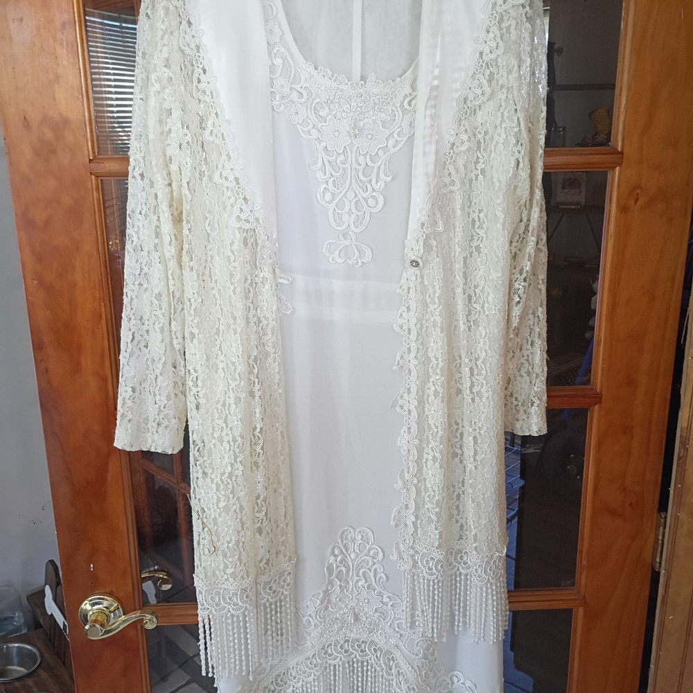 Vanda De Elegant 2ps Vintage Wedding Dress